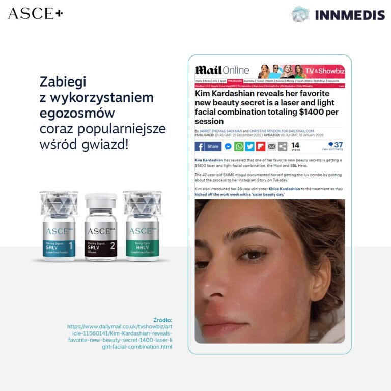 Egzosomy stosowane przez gwiazdy